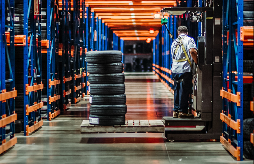 Tire Storage area