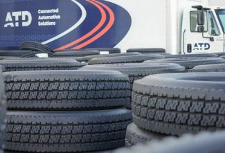 Tire Stacks and ATD Truck